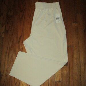 LEZE The Label Ivory Leisure Pants NWT